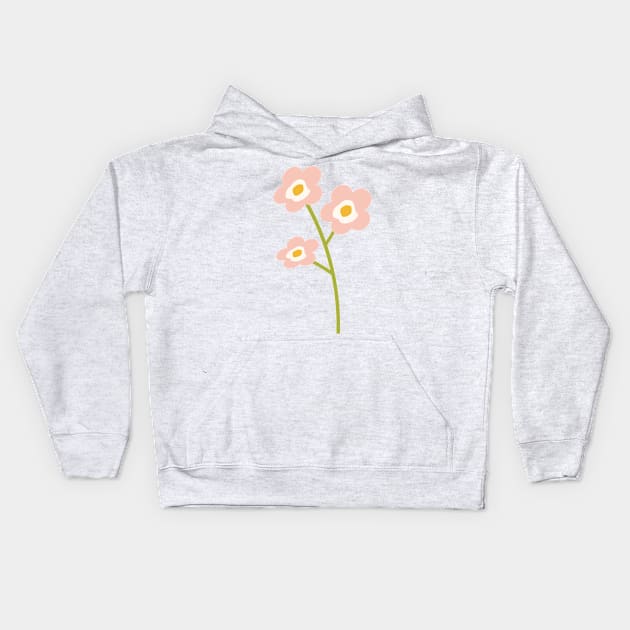 Cute Flower Kids Hoodie by Samr Shop